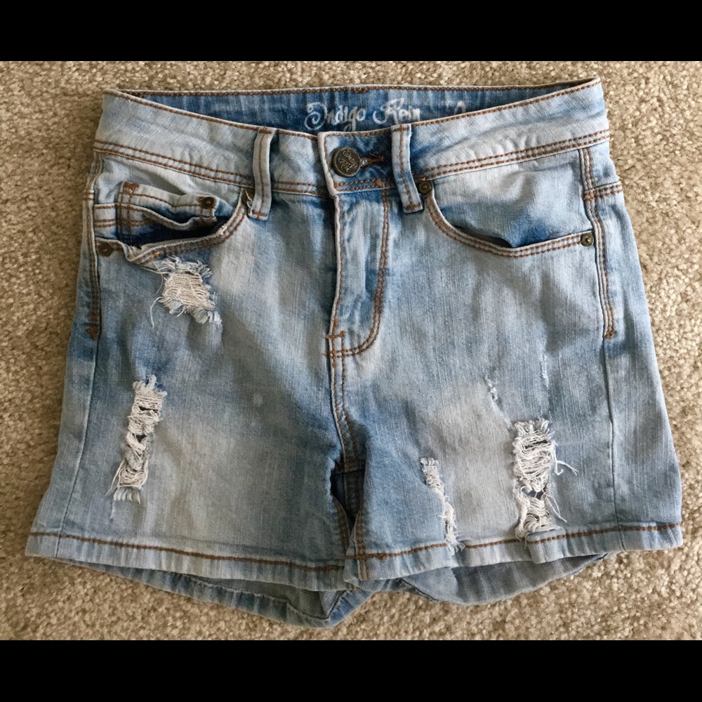 Indigo Rein denim shorts